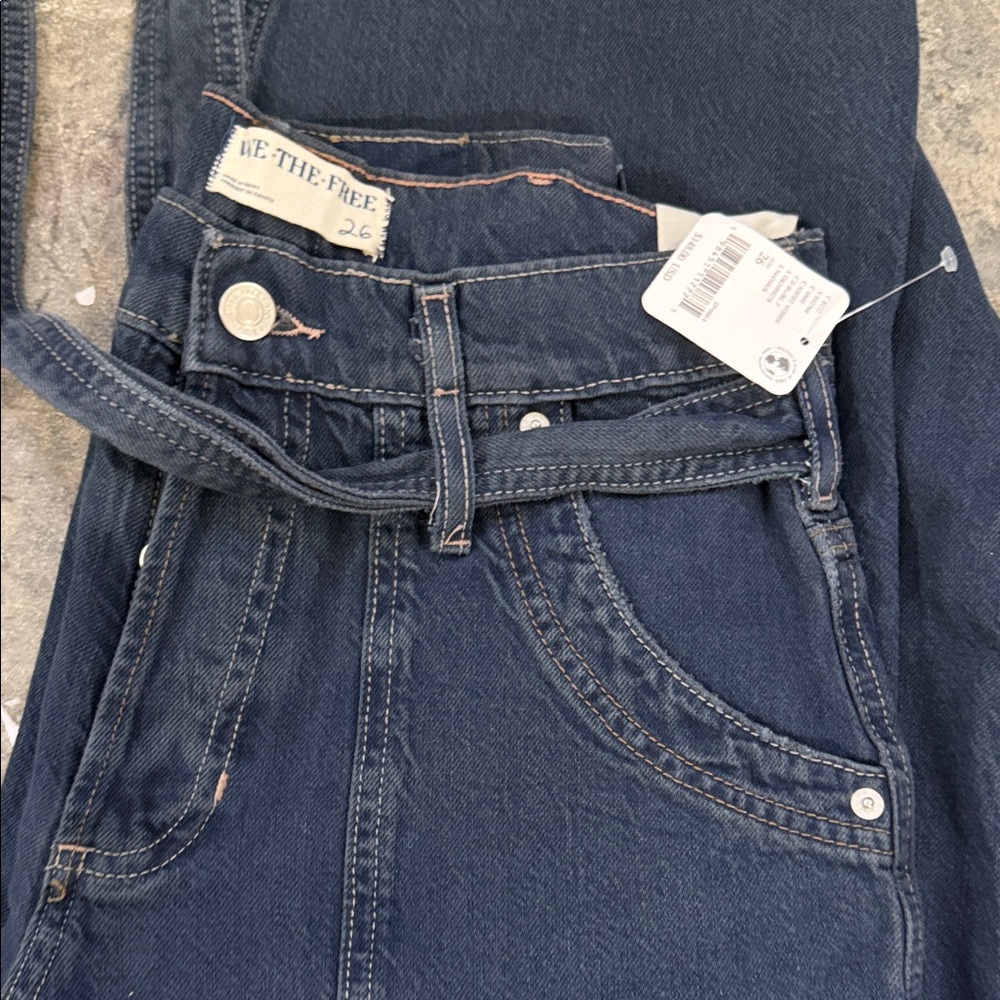 @princessbaby We The Free Women's Blue Jeans